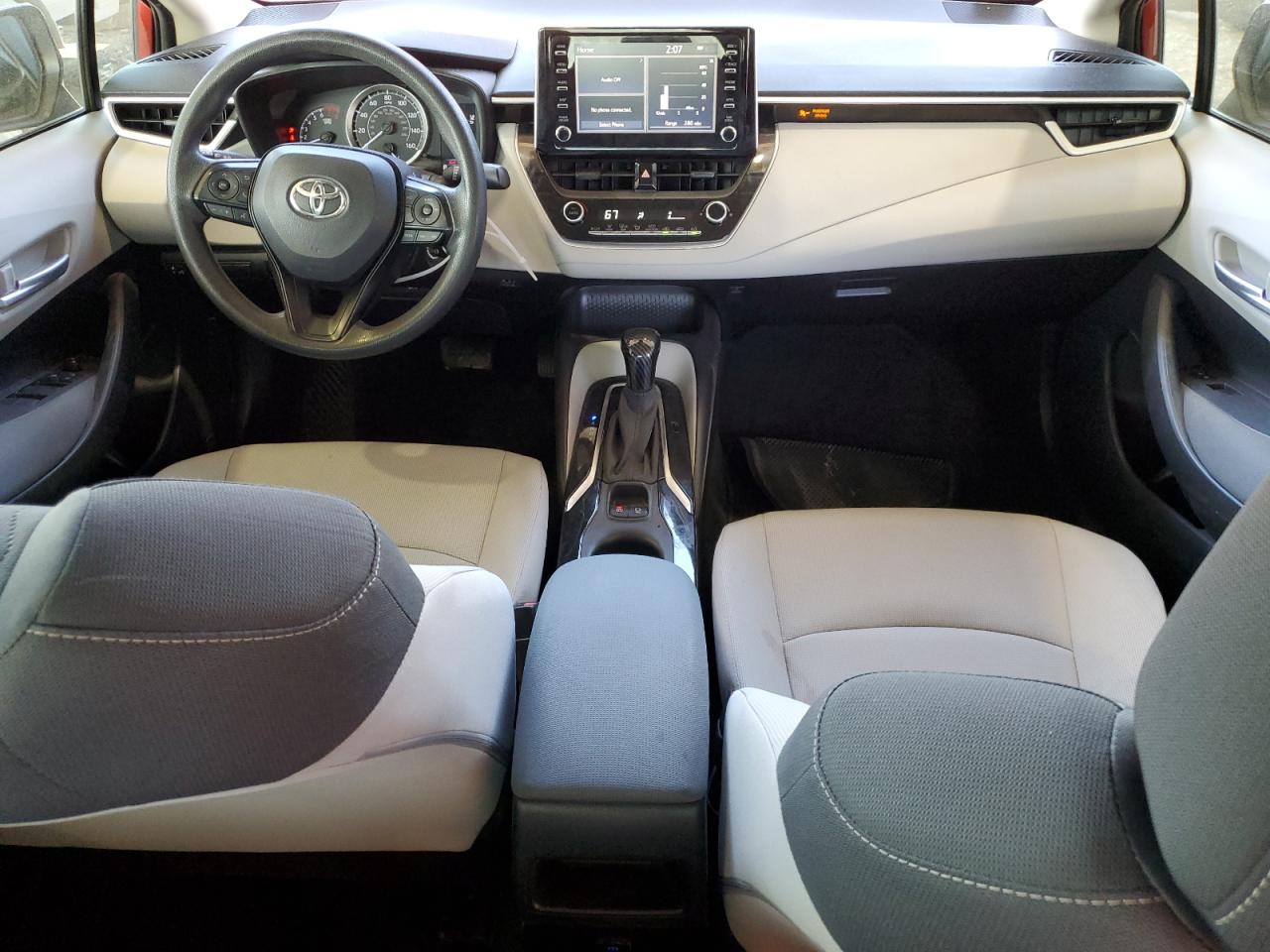 2020 Toyota Corolla VIN JTDEPRAE3LJ104190 Copart auction photo, rear end / minor dent/scratches damage thumbnail 8