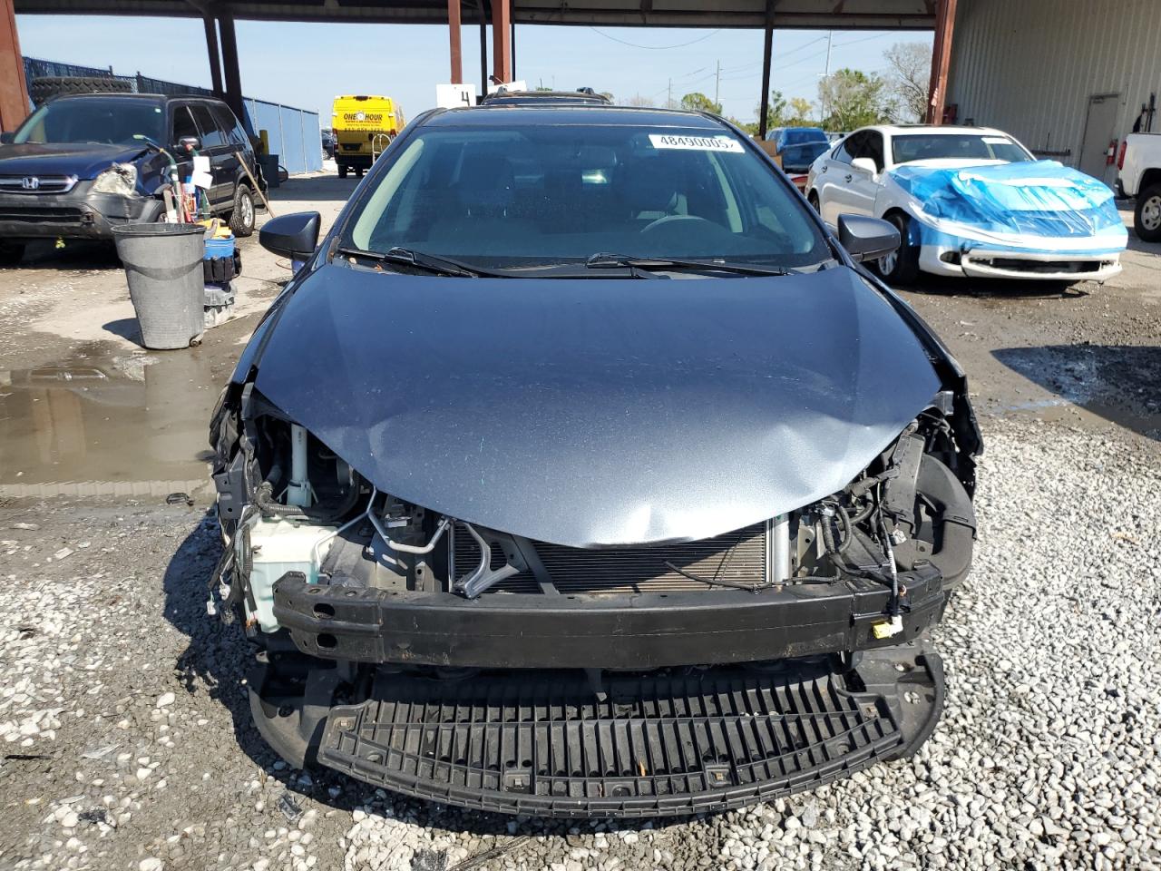 2014 Toyota Corolla VIN 2T1BURHE1EC076714 Copart auction photo, front end damage thumbnail 5