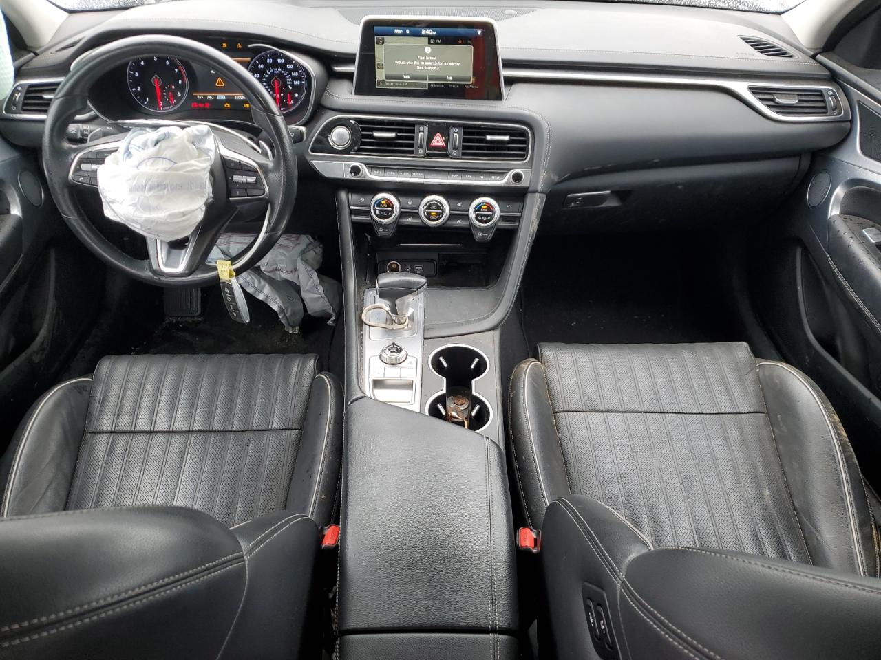 2019 Genesis G70 VIN KMTG34LA5KU026270 Copart auction photo, front end / side damage thumbnail 8