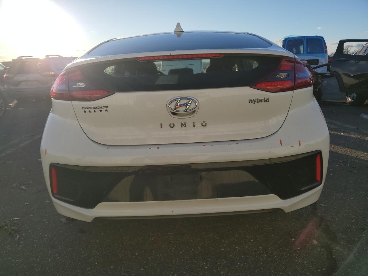 2019 Hyundai IONIQ VIN KMHC75LC1KU134244 Copart auction photo, front end damage thumbnail 6