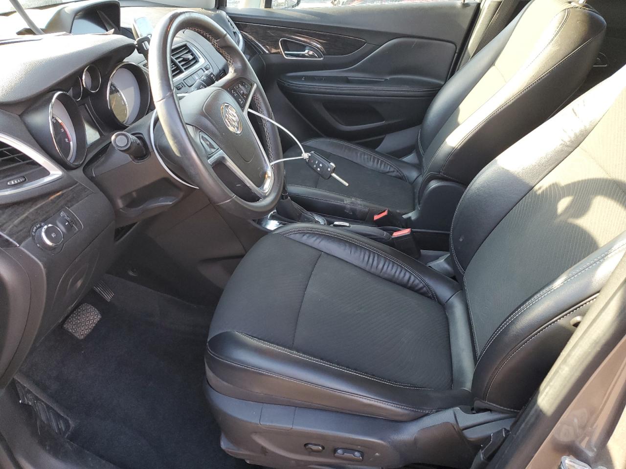 2013 Buick Encore VIN KL4CJFSB9DB138667 Copart auction photo, front end / side damage thumbnail 7