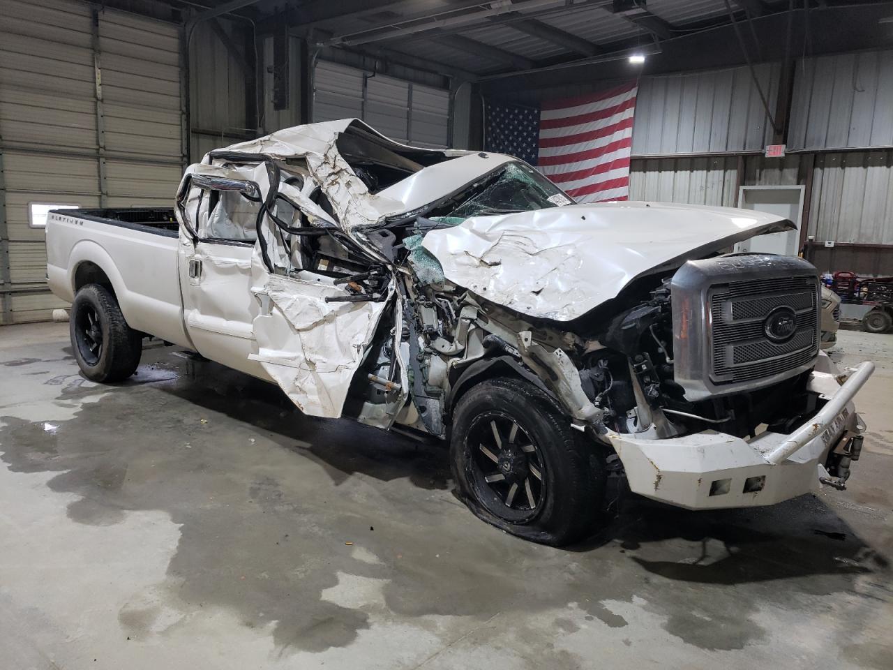 2015 Ford F350 VIN 1FT8W3BT4FEA33010 Copart auction photo, all over damage thumbnail 4