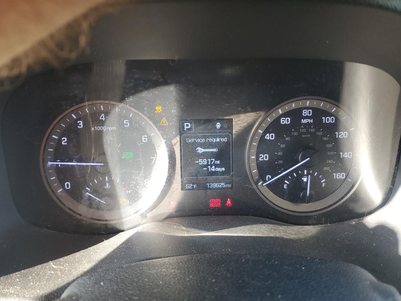 2016 Hyundai Tucson VIN KM8J33A21GU139677 Copart auction photo, front end damage thumbnail 9