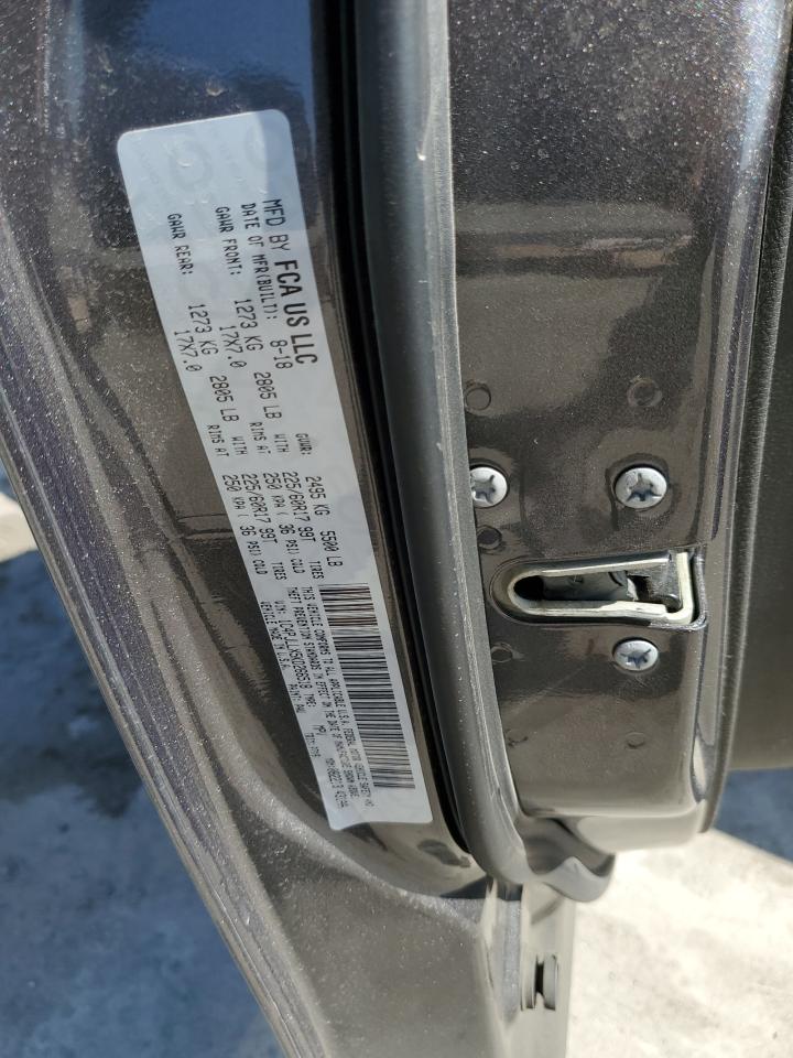 2019 Jeep Grand Cherokee VIN 1C4PJLLX5KD266518 Copart auction photo, front end / side damage thumbnail 13