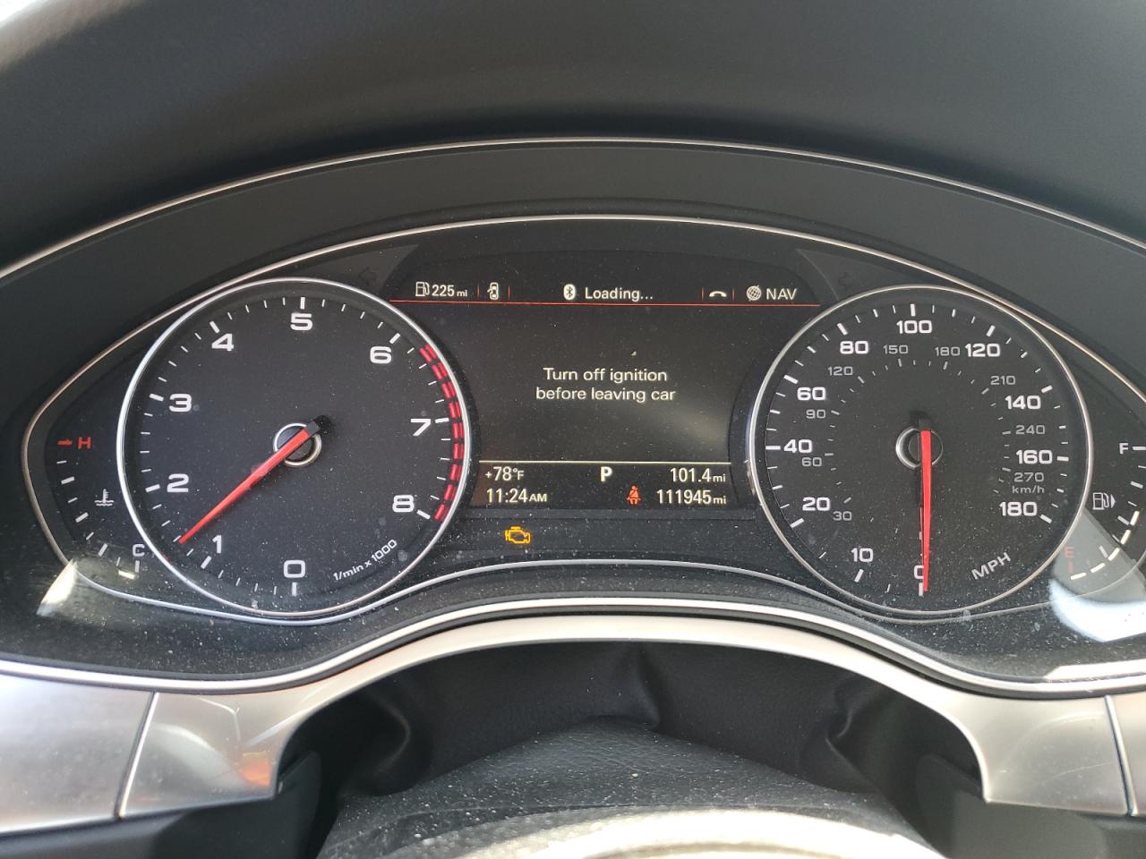 2015 Audi A6 VIN WAUGFAFC0FN020259 Copart auction photo, front end damage thumbnail 9