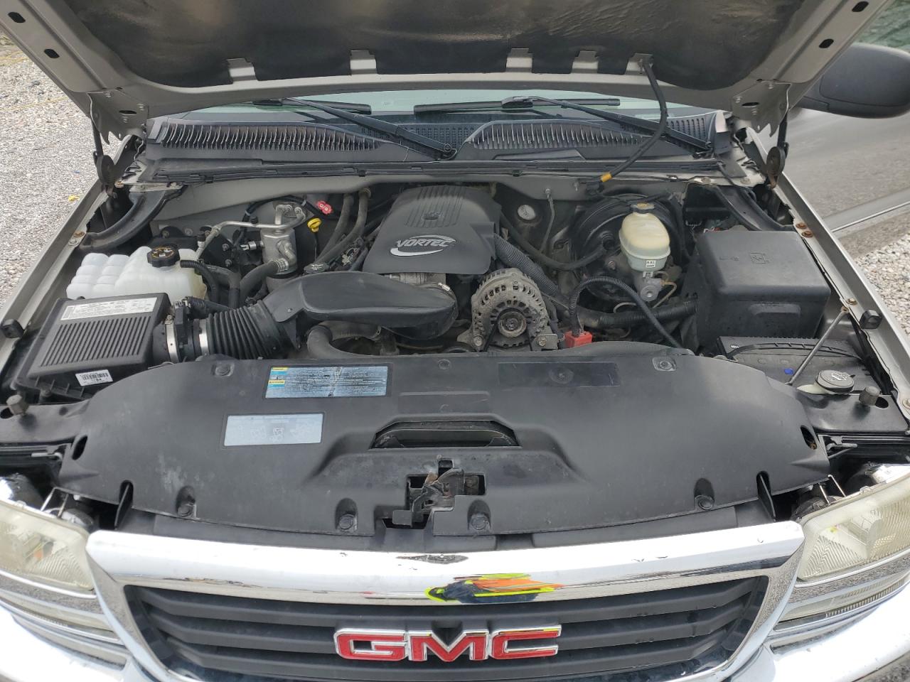 2006 GMC Sierra VIN 2GTEK13T461169155 Copart auction photo, rear end / side damage thumbnail 11