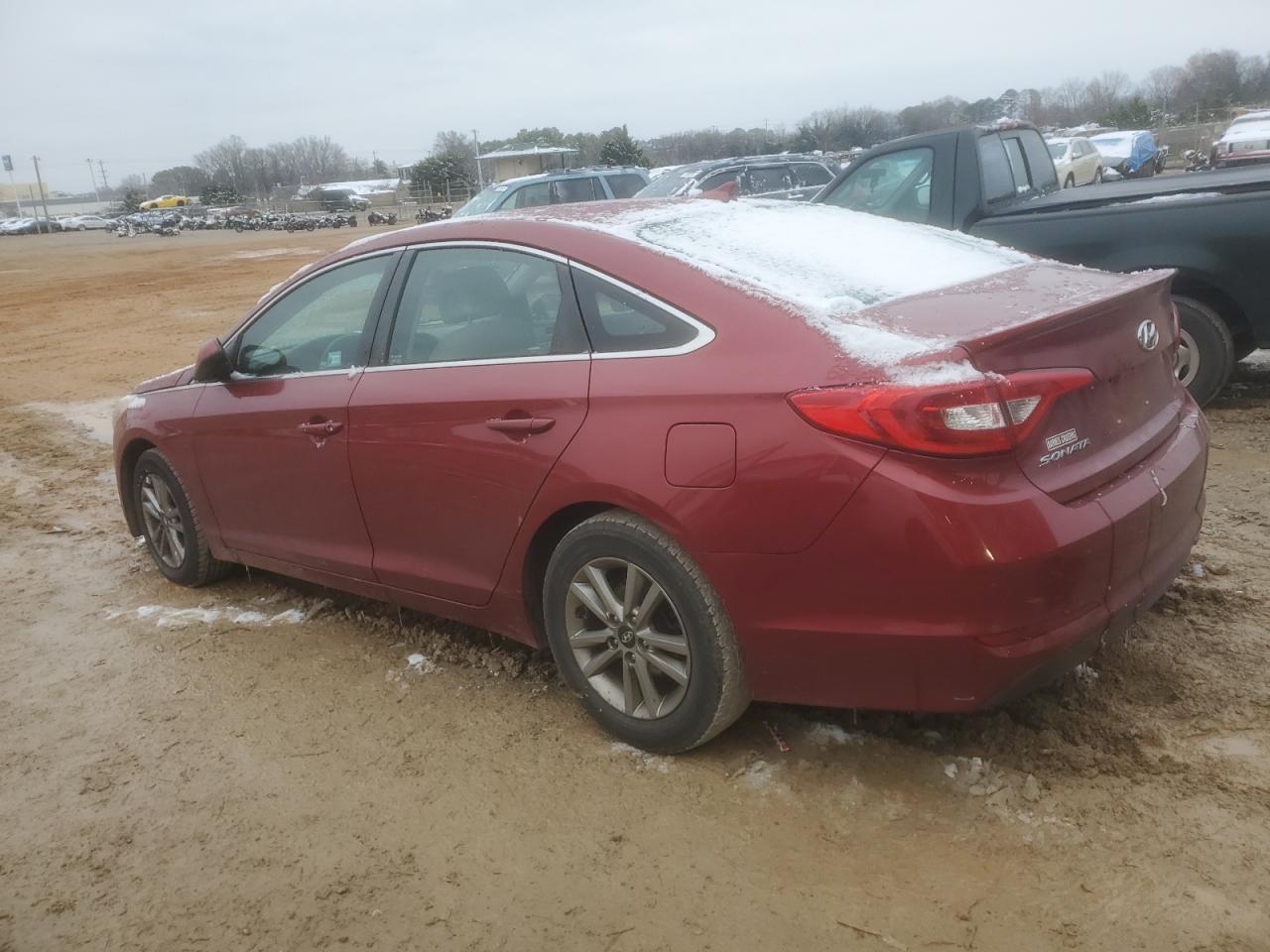 2016 Hyundai Sonata VIN 5NPE24AF1GH336618 Copart auction photo, front end damage thumbnail 2