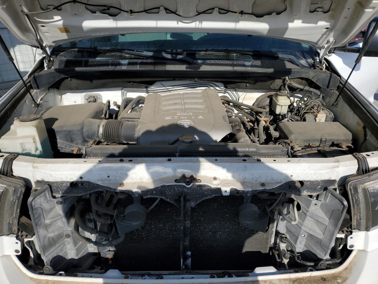 2010 Toyota Tundra VIN 5TFMY5F15AX126970 Copart auction photo, rear end damage thumbnail 11