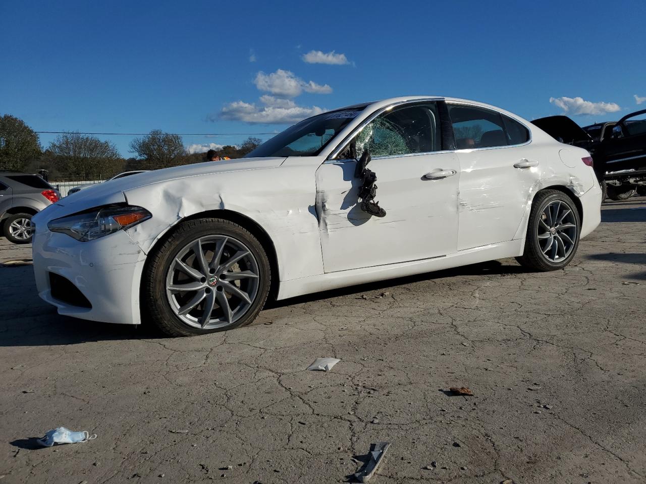 2020 Alfa Romeo Giulia VIN ZARFANAN2L7636225