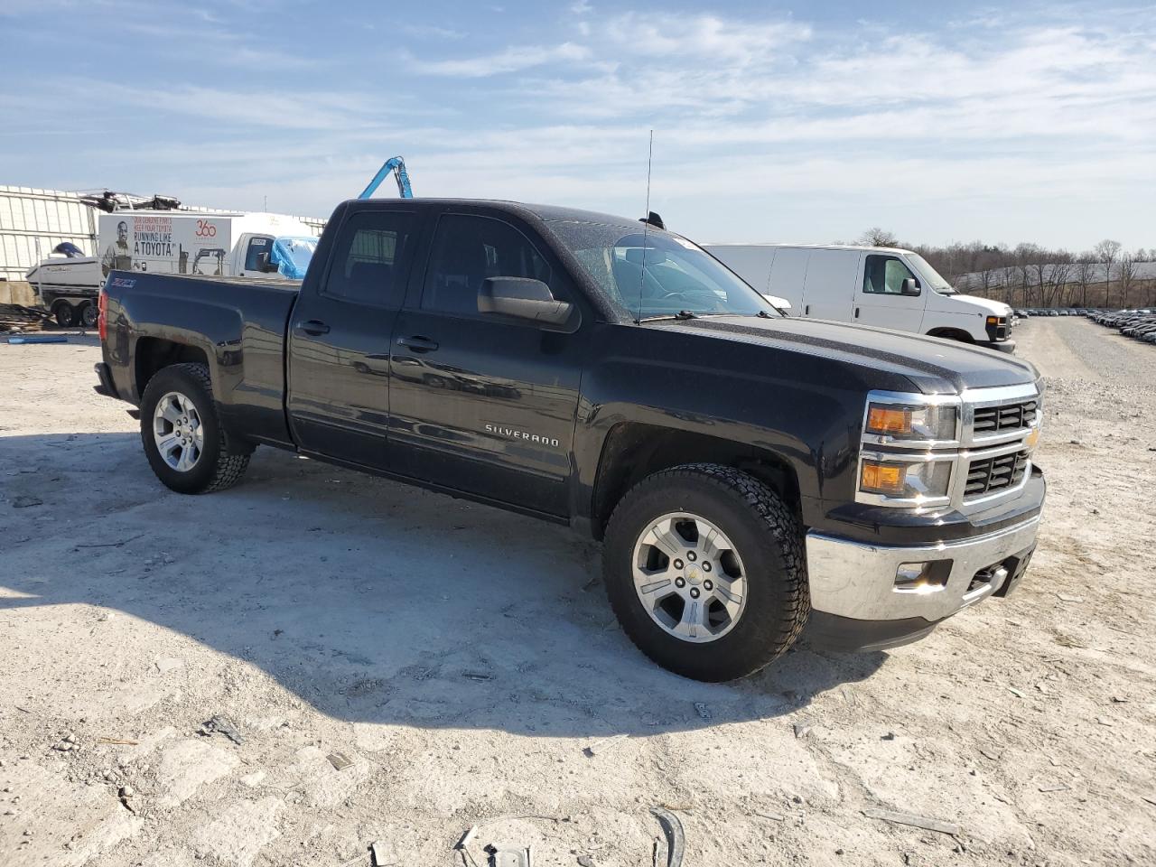 2015 Chevrolet Silverado VIN 1GCVKREC7FZ356179 Copart auction photo, rear end / side damage thumbnail 4