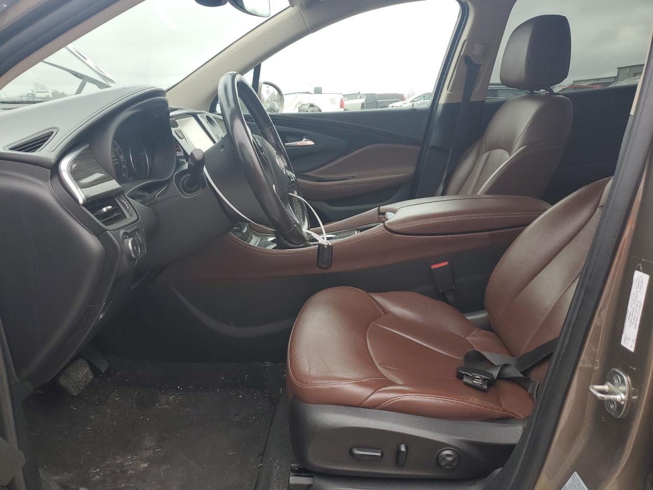2017 Buick Envision VIN LRBFXESX6HD129831 Copart auction photo, rear end damage thumbnail 7