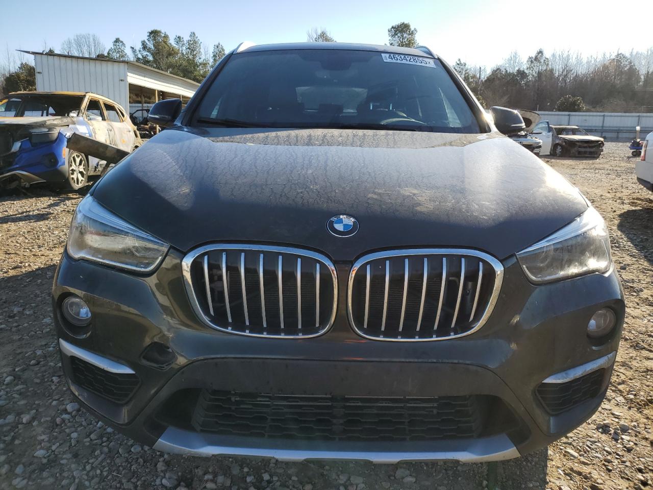 2018 BMW X1 VIN WBXHT3C39J5K24408 Copart auction photo, front end / minor dent/scratches damage thumbnail 5