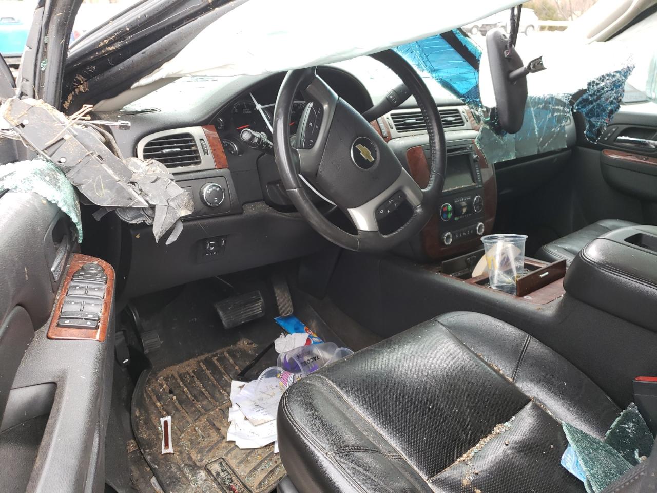 2011 Chevrolet Suburban VIN 1GNSKKE35BR336248 Copart auction photo, rollover damage thumbnail 8