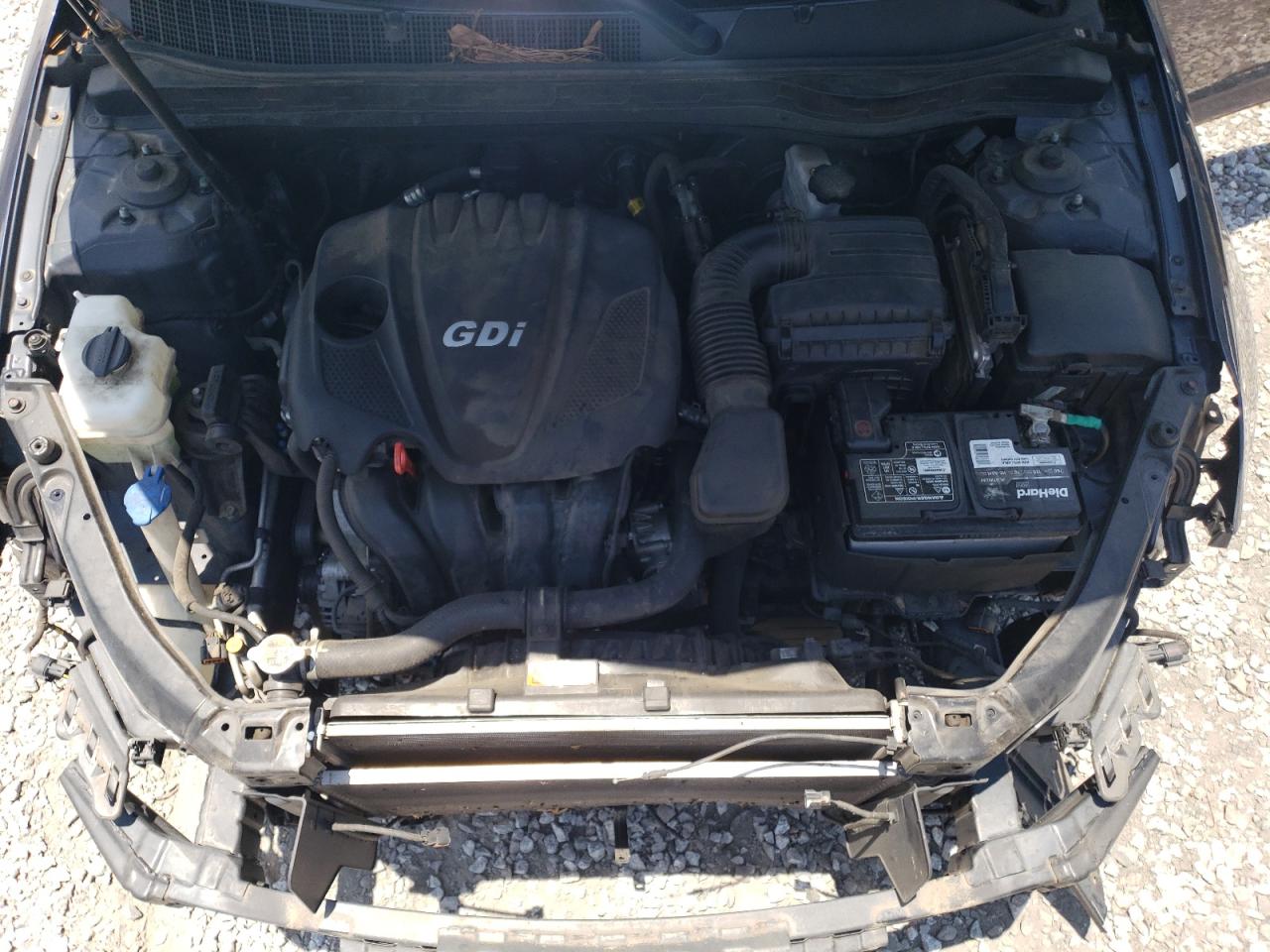 2015 KIA Optima VIN 5XXGM4A75FG488505 Copart auction photo, front end / minor dent/scratches damage thumbnail 11