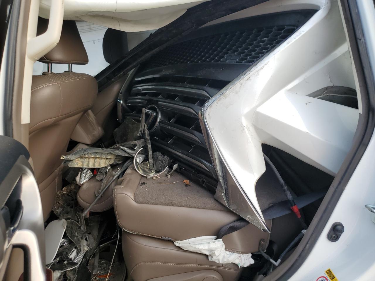 2016 Lexus GX VIN JTJJM7FX1G5128280 Copart auction photo, side / front end damage thumbnail 11