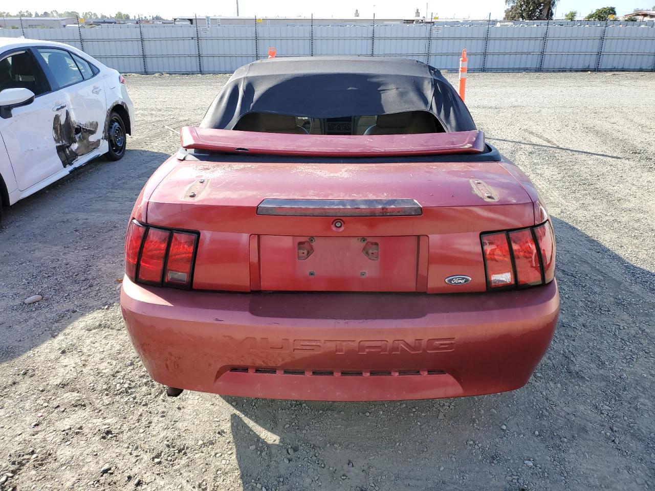 2004 Ford Mustang VIN 1FAFP44694F220550 Copart auction photo, all over damage thumbnail 6