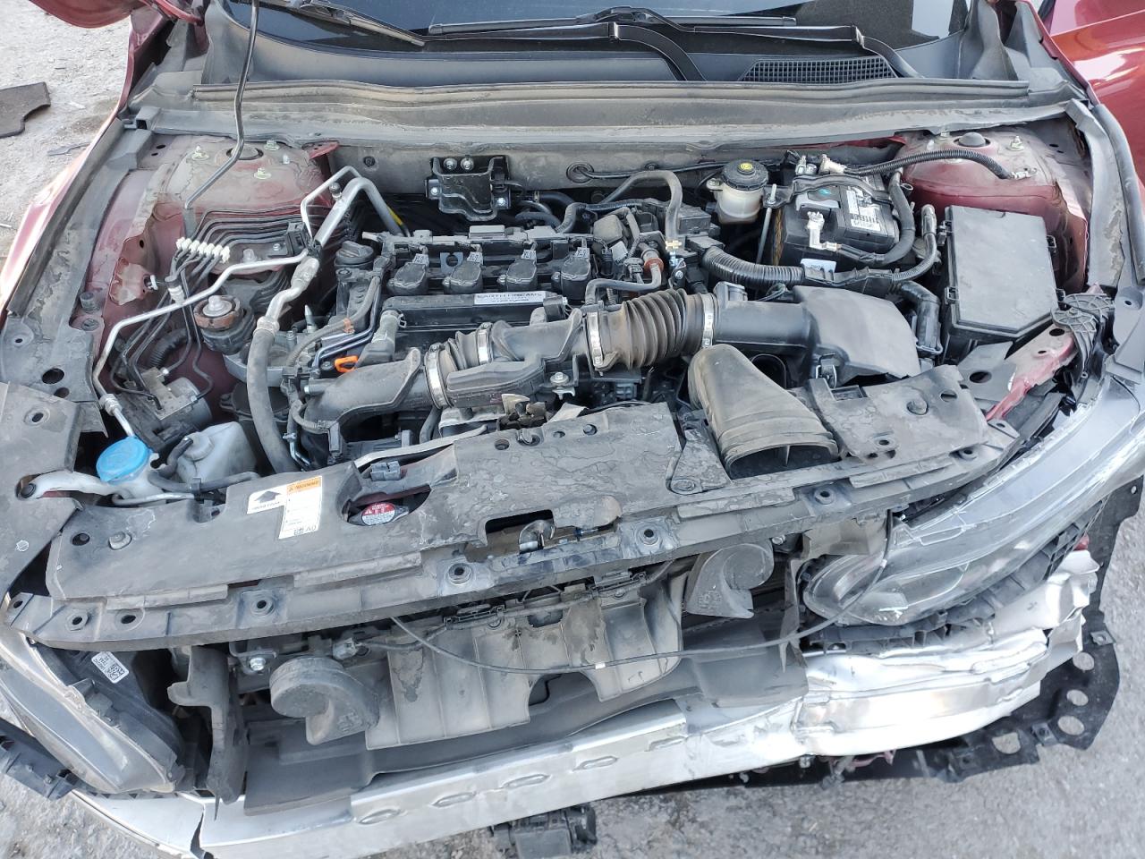 2018 Honda Accord VIN 1HGCV1F14JA255073 Copart auction photo, all over damage thumbnail 11