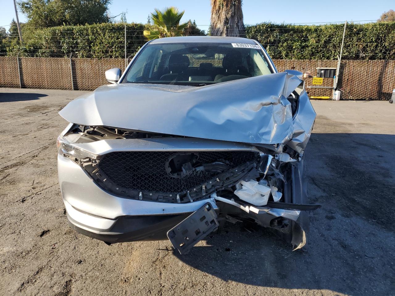 2018 Mazda CX-5 VIN JM3KFABM1J0325066 Copart auction photo, front end / side damage thumbnail 5