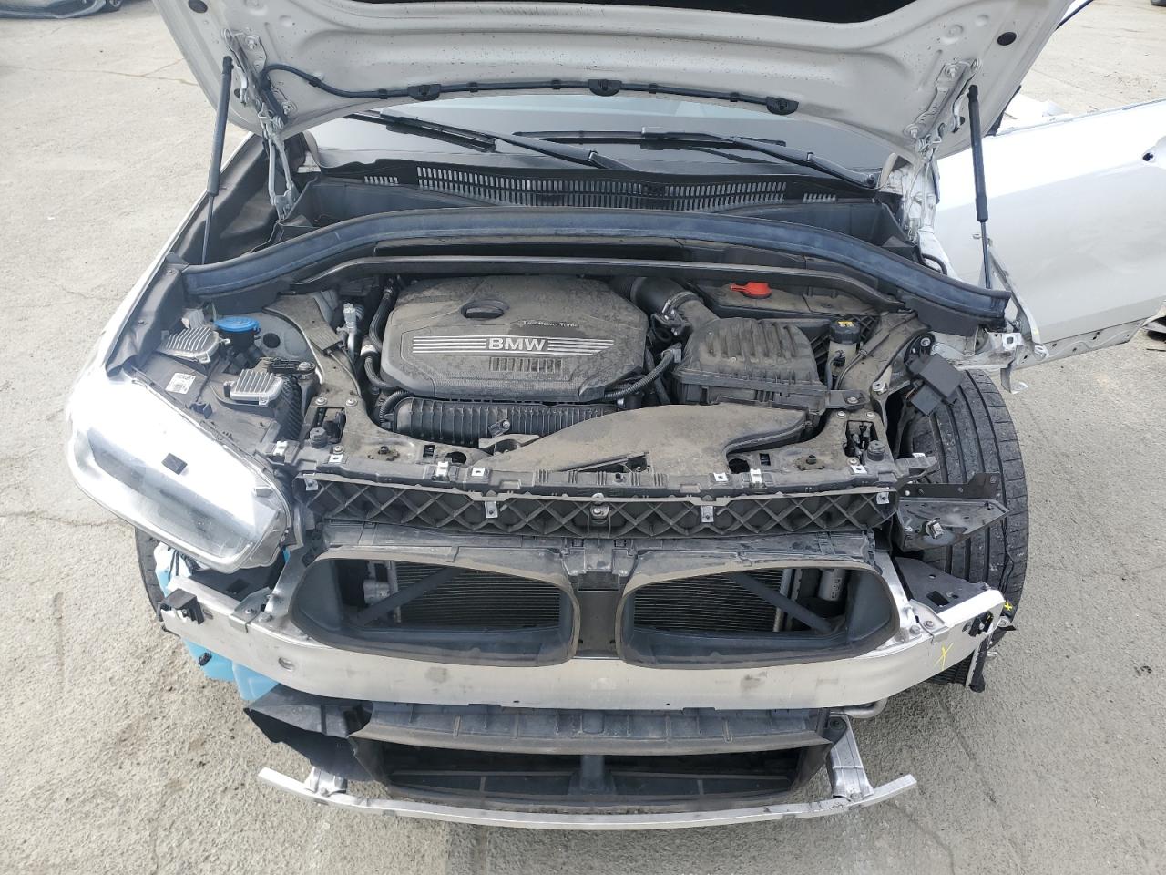 2020 BMW X2 VIN WBXYH9C07L5R75133 Copart auction photo, front end / side damage thumbnail 12