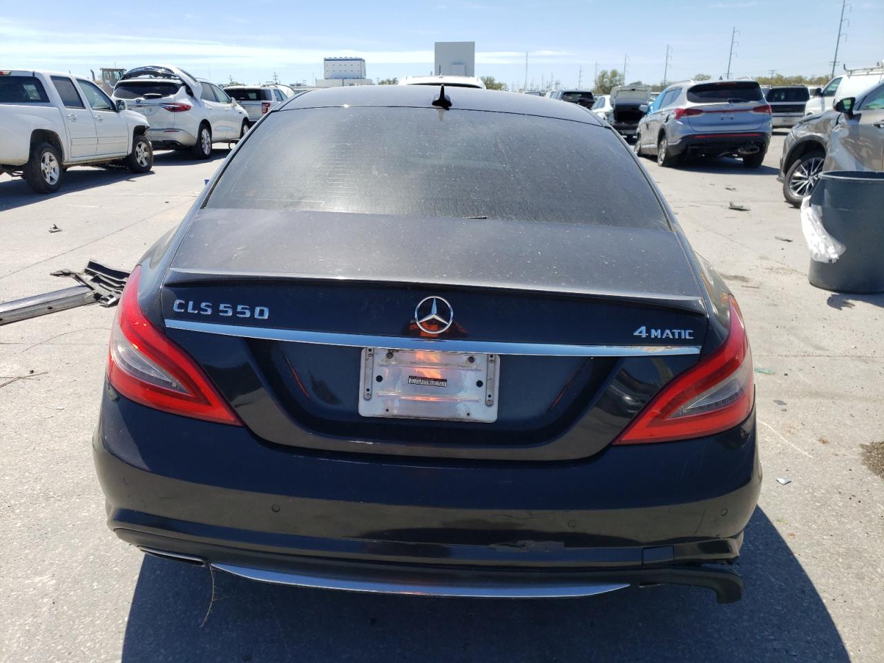 2014 Mercedes-Benz Cls-klasse VIN WDDLJ9BB4EA098065 Copart auction photo, front end damage thumbnail 6