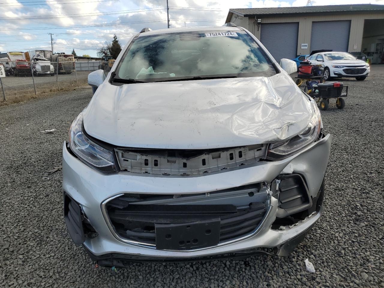 2021 Chevrolet Trax VIN KL7CJLSB6MB357300 Copart auction photo, front end damage thumbnail 5
