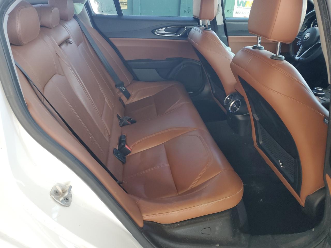 2017 Alfa Romeo Giulia VIN ZARFAEDN1H7535258 Copart auction photo, mechanical / side damage thumbnail 10