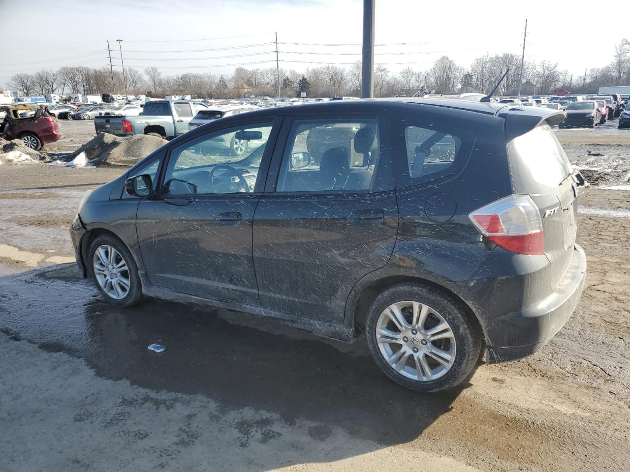 2011 Honda Fit VIN JHMGE8H50BS007938 Copart auction photo, front end damage thumbnail 2