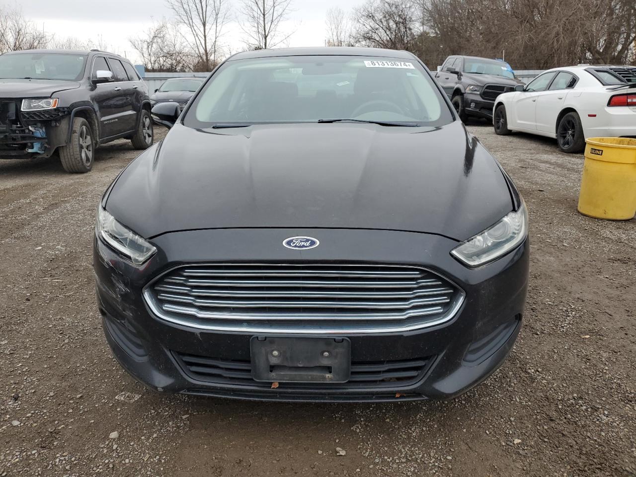 2013 Ford Fusion VIN 3FA6P0H76DR284687 Copart auction photo, side / front end damage thumbnail 5