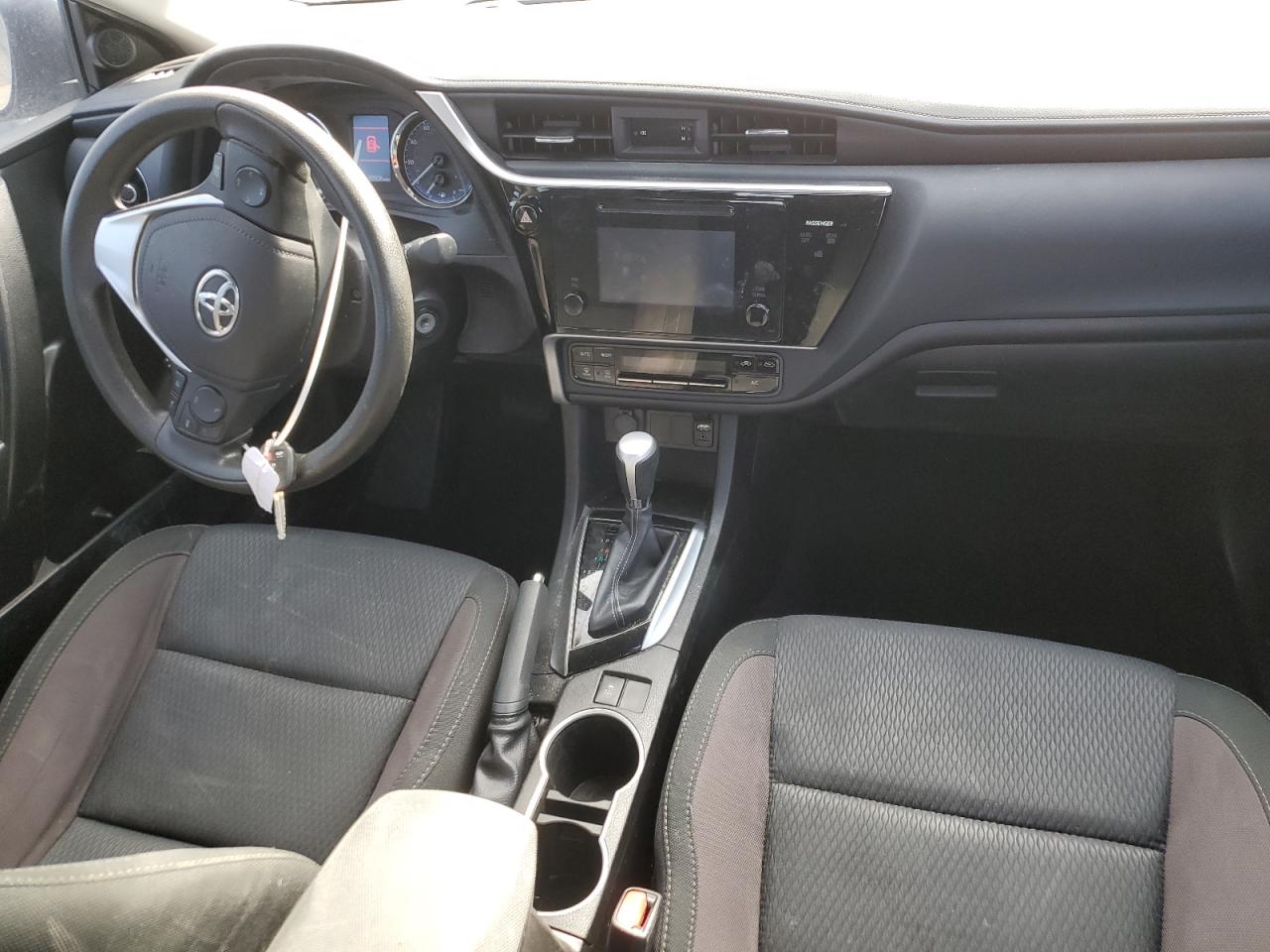 2017 Toyota Corolla VIN 5YFBURHE8HP692625 Copart auction photo, front end / undercarriage damage thumbnail 8