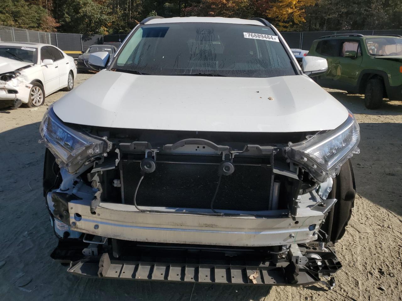 2021 Toyota RAV 4 VIN 2T3P1RFV5MW161240 Copart auction photo, front end / rear end damage thumbnail 5