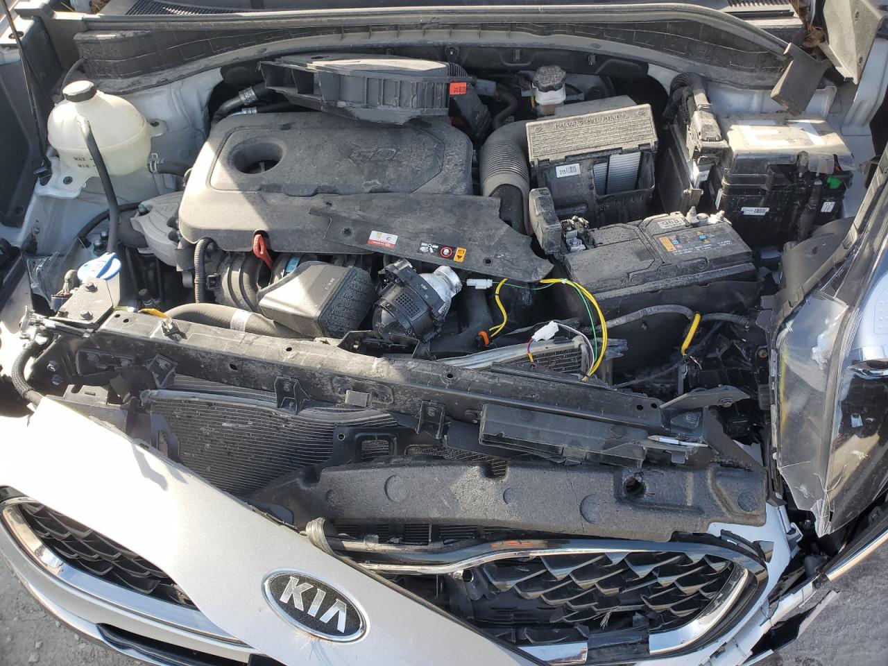 2020 KIA Sportage VIN KNDPNCAC0L7829270 Copart auction photo, front end damage thumbnail 11