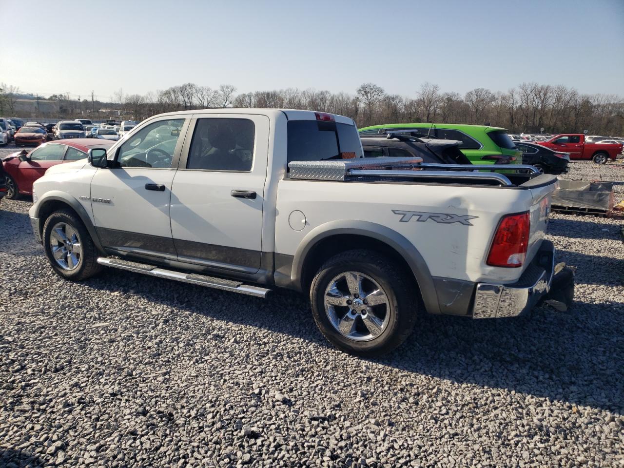 2009 Dodge RAM VIN 1D3HB13T09J532498 Copart auction photo, rear end damage thumbnail 2