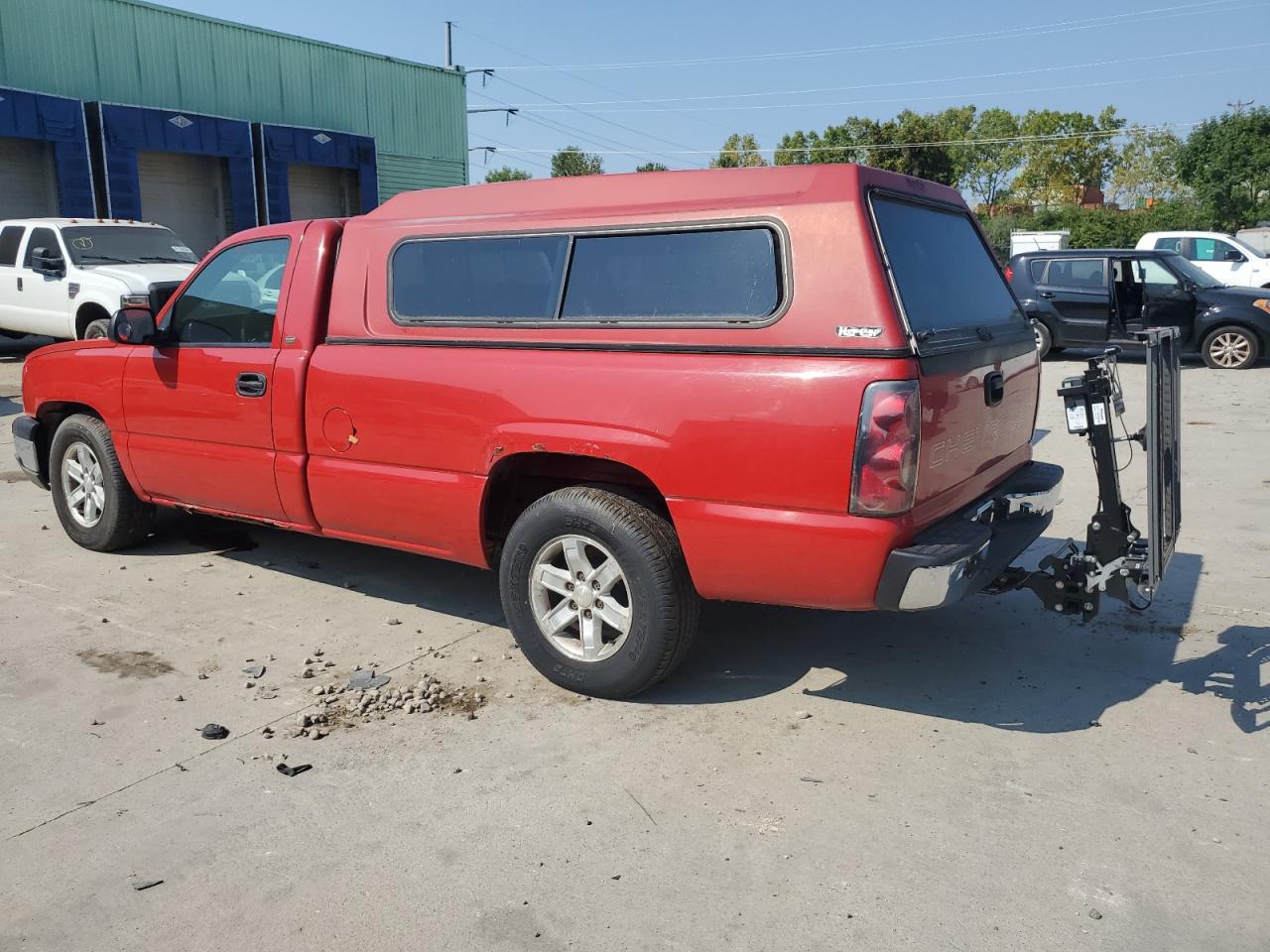 2005 Chevrolet Silverado VIN 1GCEC14X55Z223048 Copart auction photo, mechanical damage thumbnail 2