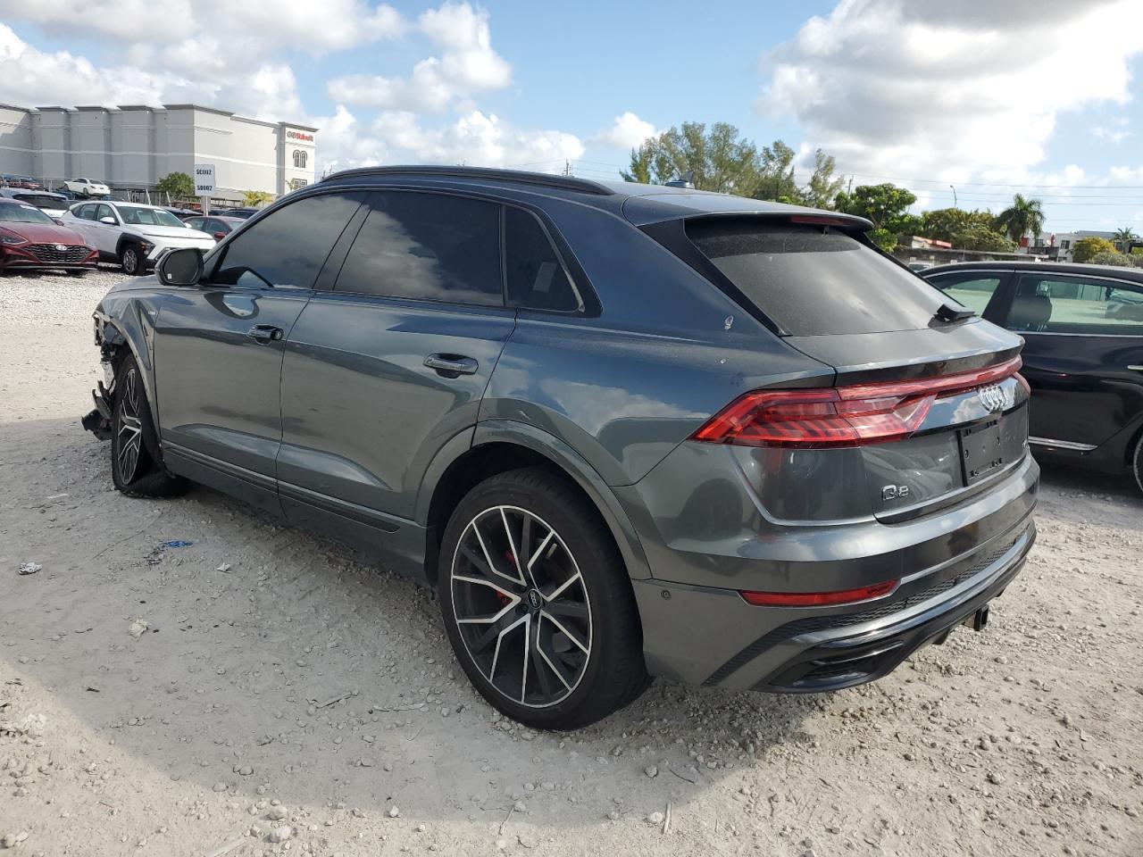 2021 Audi Q8 VIN WA1EVAF14MD004235 Copart auction photo, front end damage thumbnail 2