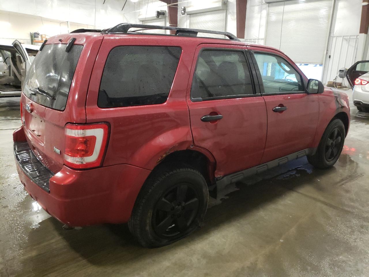 2011 Ford Escape VIN 1FMCU9DG1BKA98326 Copart auction photo, side damage thumbnail 3