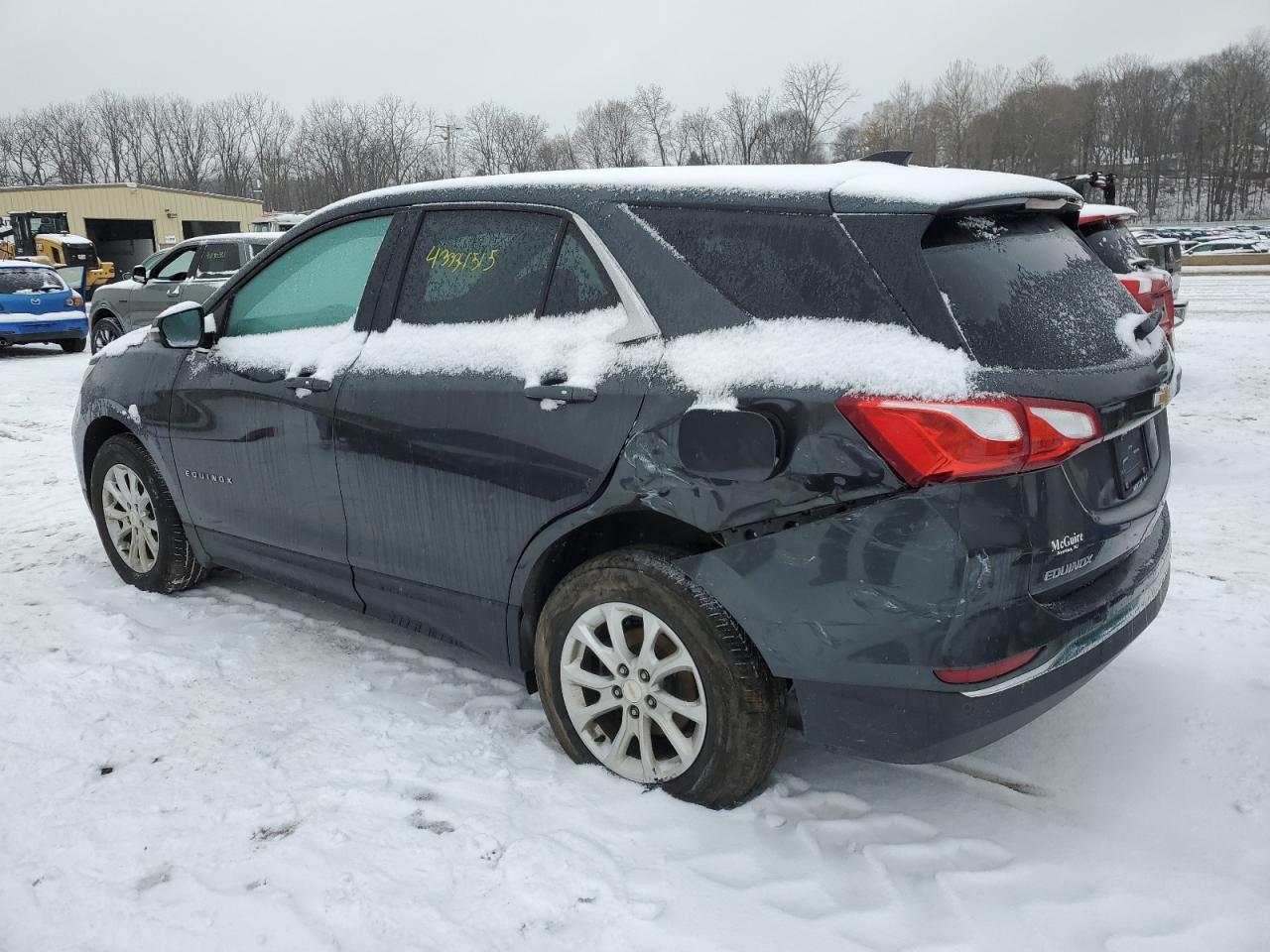 2018 Chevrolet Equinox VIN 2GNAXSEV1J6155382 Copart auction photo, rear end / minor dent/scratches damage thumbnail 2