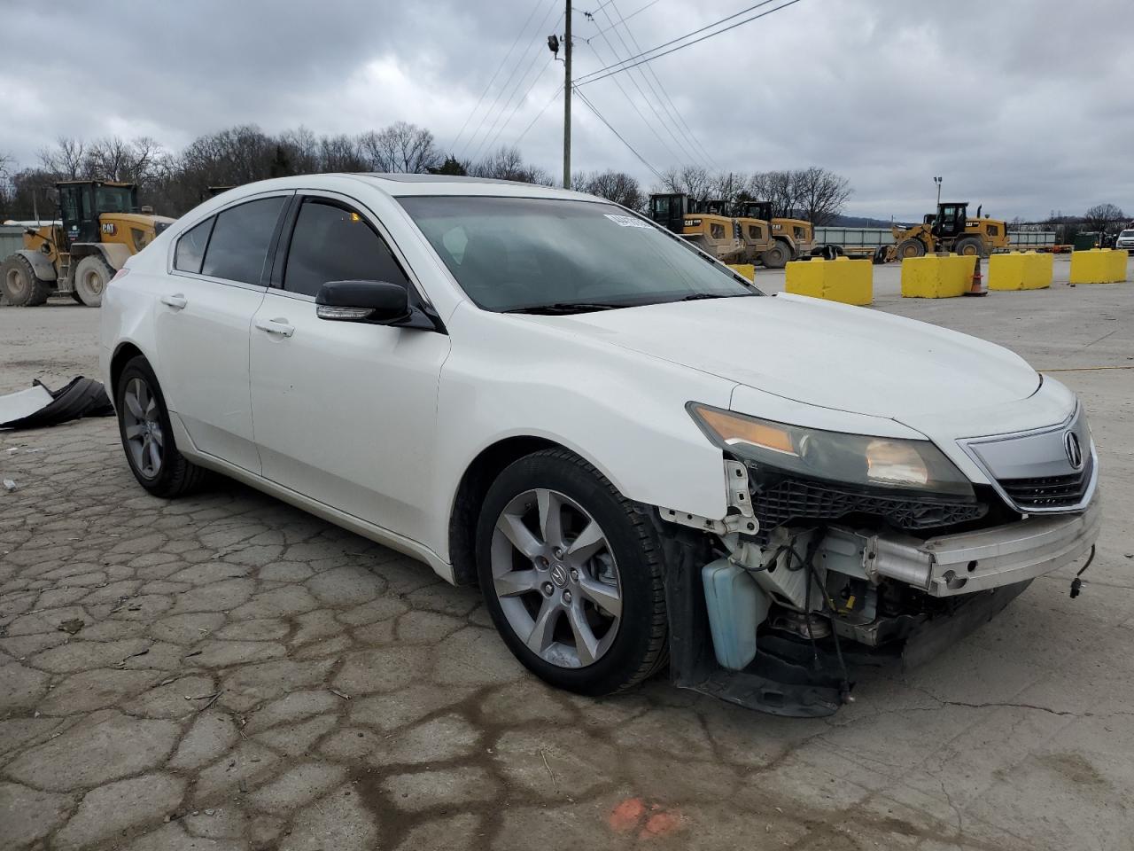 2012 Acura TL VIN 19UUA8F2XCA009715 Copart auction photo, front end damage thumbnail 4