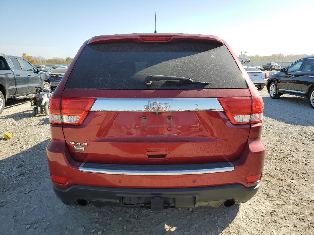 2011 Jeep Grand Cherokee VIN 1J4RR6GT4BC605960 Copart auction photo, front end damage thumbnail 6