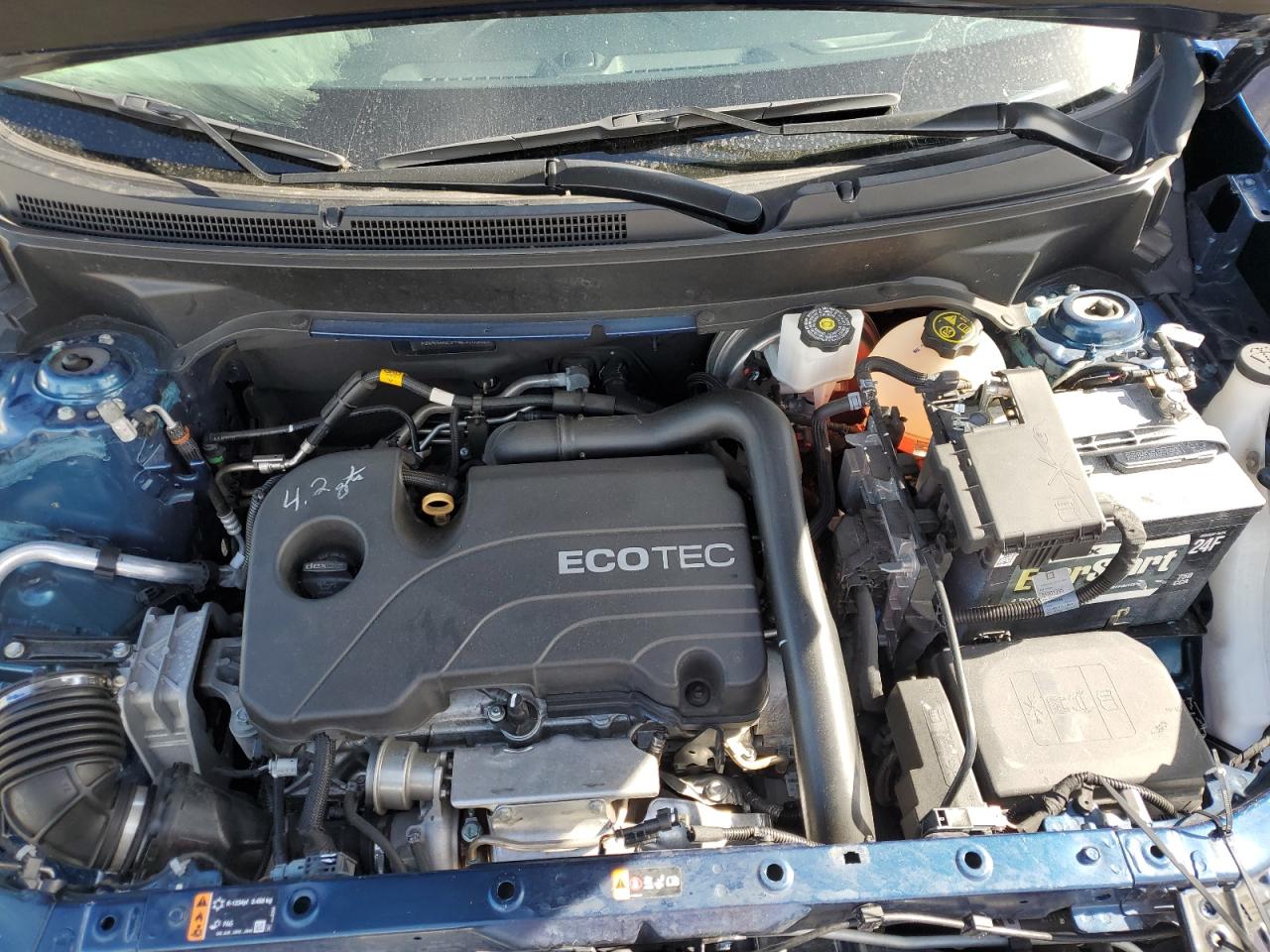 2021 Chevrolet Equinox VIN 3GNAXKEV4ML316582 Copart auction photo, front end damage thumbnail 12