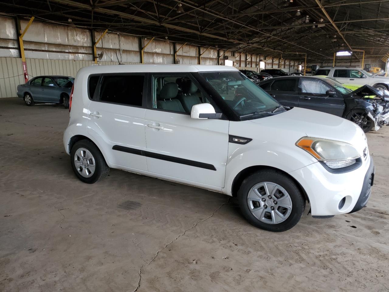 2013 KIA Soul VIN KNDJT2A54D7487234 Copart auction photo, mechanical damage thumbnail 4