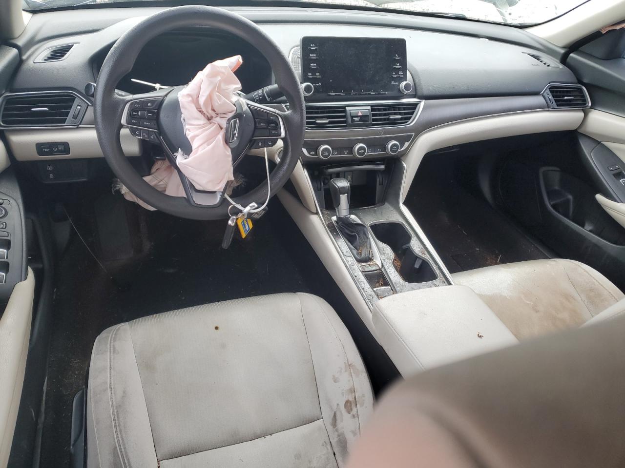 2018 Honda Accord VIN 1HGCV1F17JA136885 Copart auction photo, front end / side damage thumbnail 8