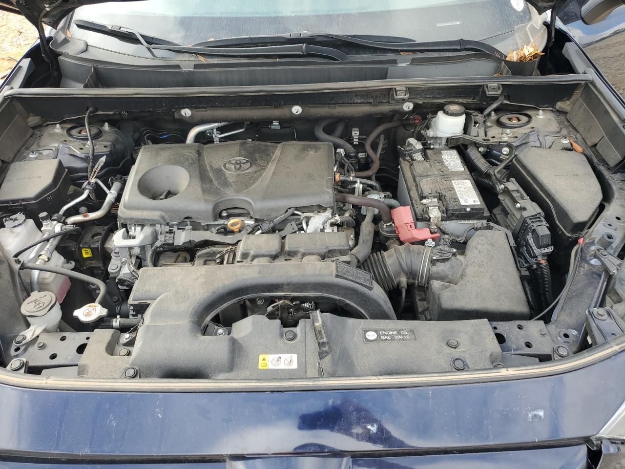 2020 Toyota RAV 4 VIN 2T3C1RFV0LC075963 Copart auction photo, front end / rear end damage thumbnail 13