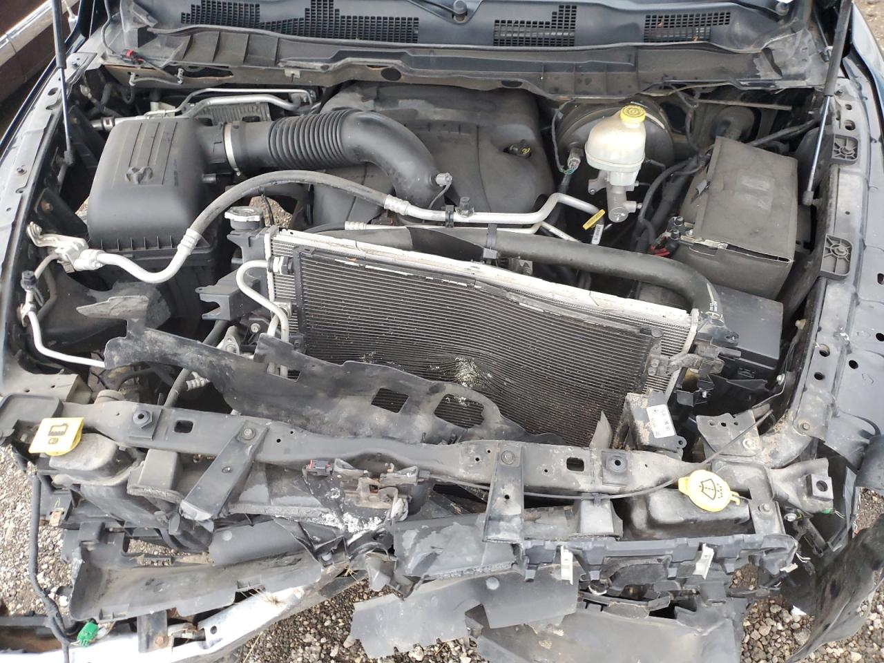 2014 RAM 1500 VIN 1C6RR7LT5ES218482 Copart auction photo, front end damage thumbnail 11