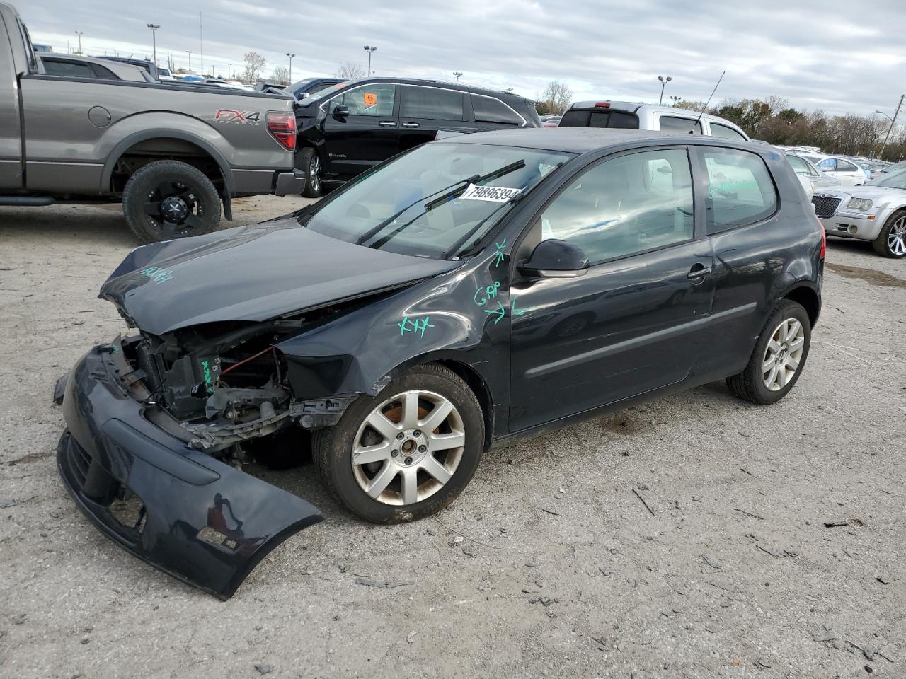 2007 Volkswagen Golf VIN WVWAR71K27W236899