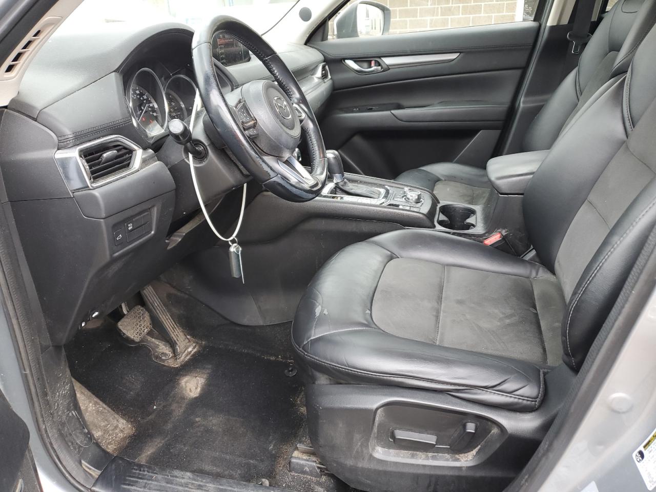 2017 Mazda CX-5 VIN JM3KFBCL5H0213635 Copart auction photo, front end / side damage thumbnail 7