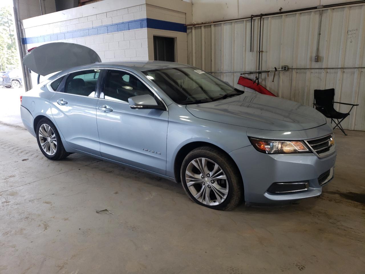 2014 Chevrolet Impala VIN 1G1115SL7EU139850 Copart auction photo, rear end damage thumbnail 4