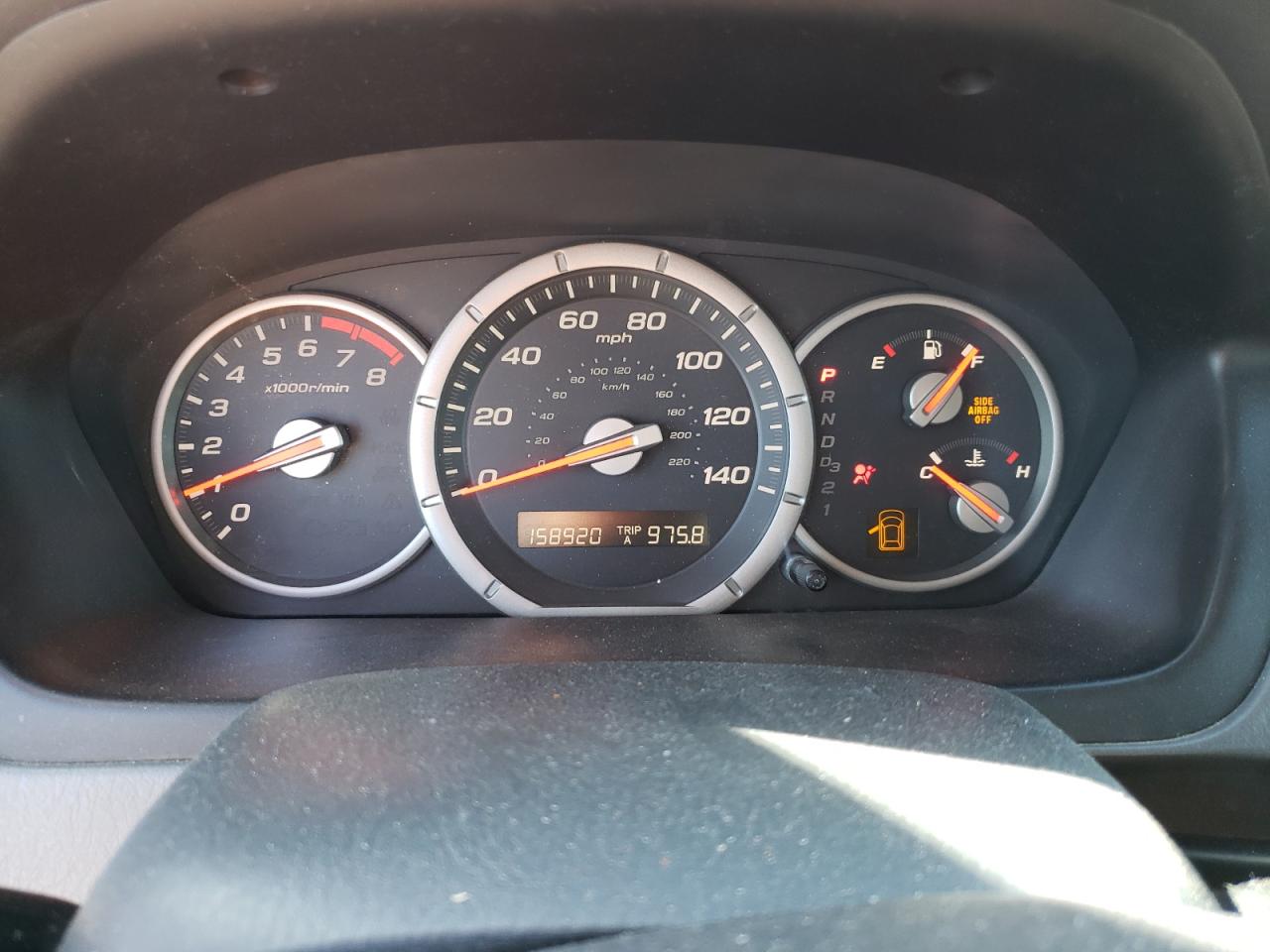 2007 Honda Pilot VIN 2HKYF186X7H509283 Copart auction photo, side / minor dent/scratches damage thumbnail 9