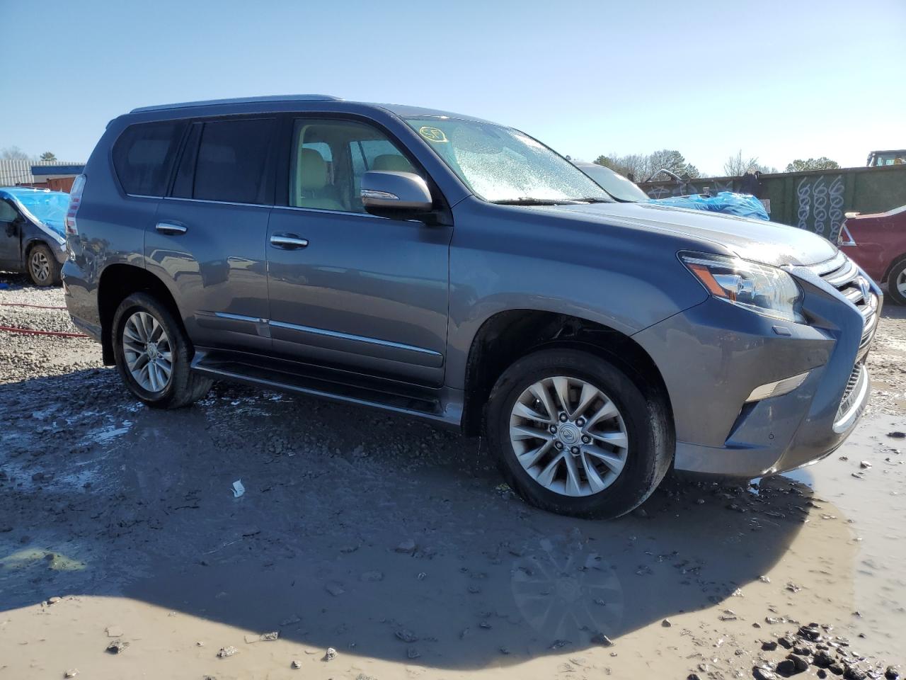 2015 Lexus GX VIN JTJBM7FX2F5108476 Copart auction photo, undercarriage damage thumbnail 4