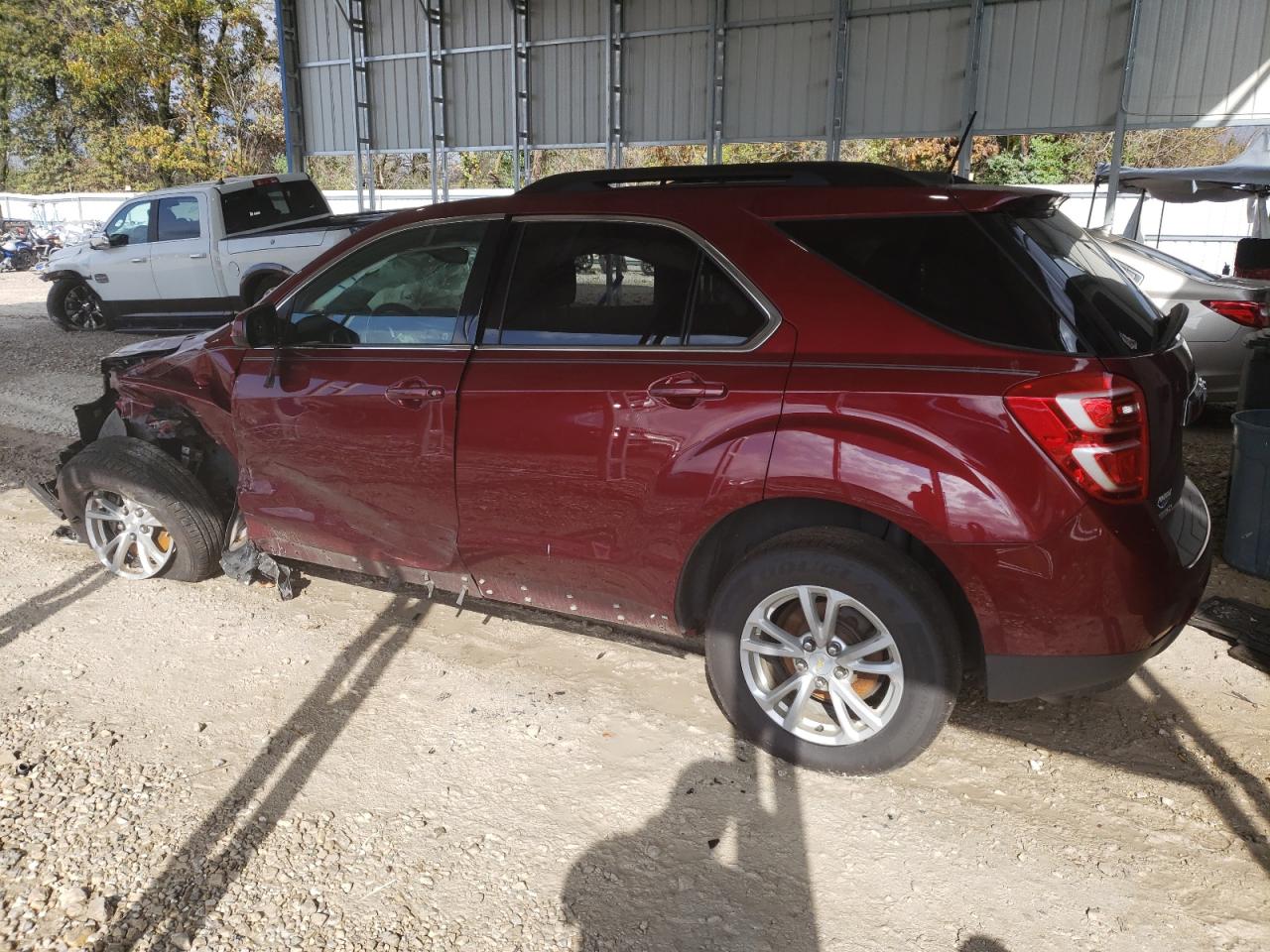 2017 Chevrolet Equinox VIN 2GNALCEK3H6154915 Copart auction photo, front end / side damage thumbnail 2