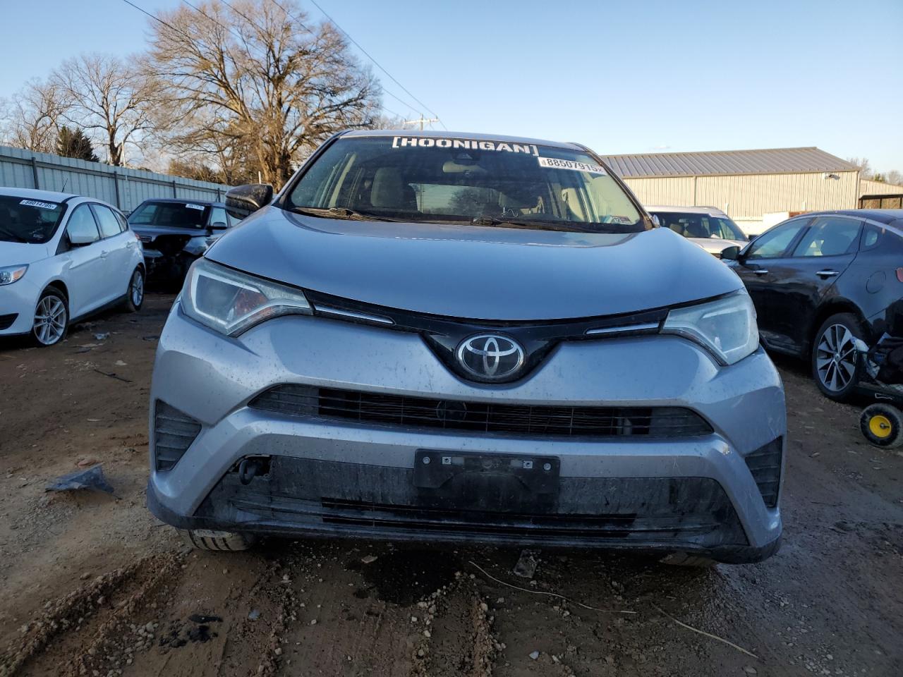 2017 Toyota RAV 4 VIN 2T3BFREVXHW687303 Copart auction photo, all over damage thumbnail 5
